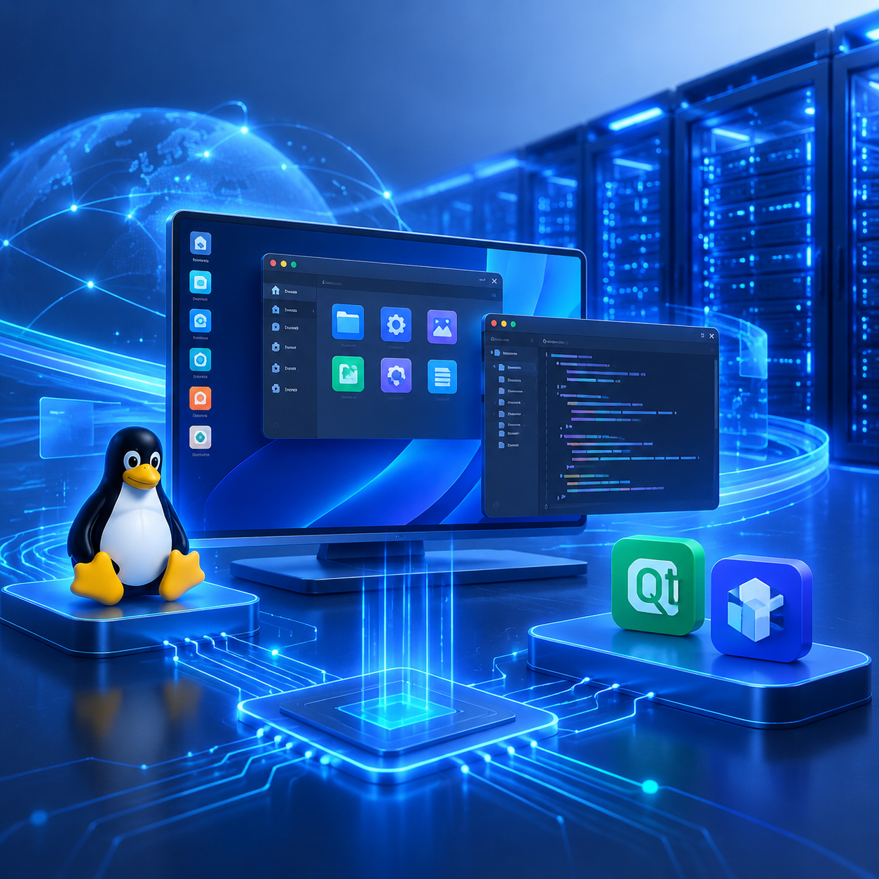 Linux GTK+/Qt桌面应用